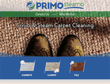 Tablet Screenshot of primosteamo.com